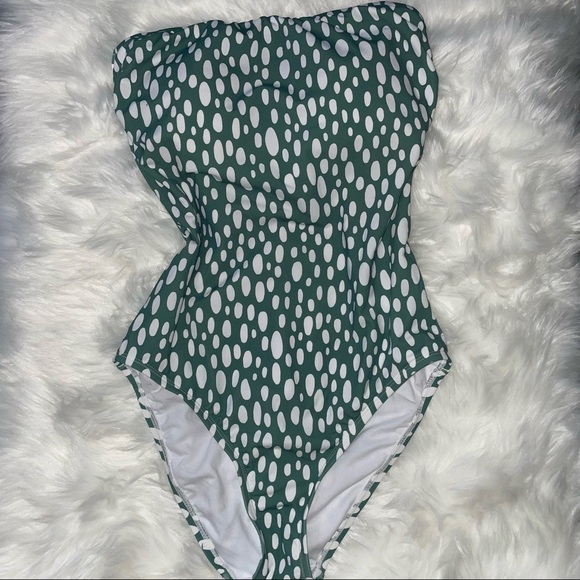 Sold Kona Sol-  Medium Coverage Halter/Bandeau One Piece M - Picture 2 of 4